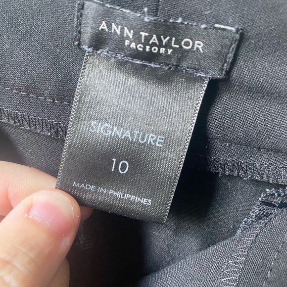 Black Ann Taylor Dress Slacks - Picture 6 of 6